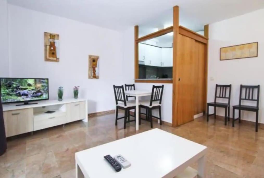 White Beach 100M Playa, Wifi, Pool 6Pax Σαλού Εξωτερικό φωτογραφία
